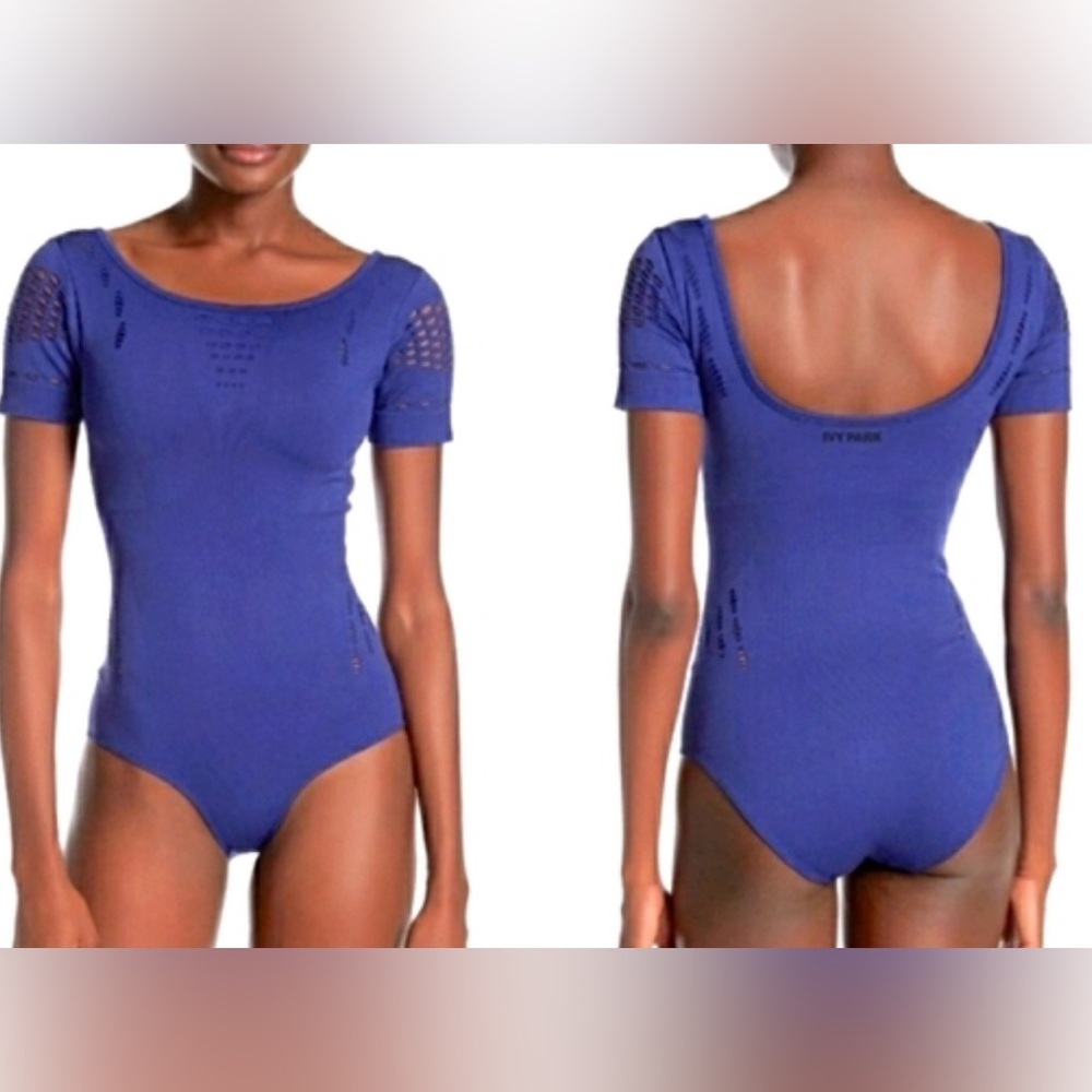 IVY PARK seamless ladder stretch bodysuit S/M